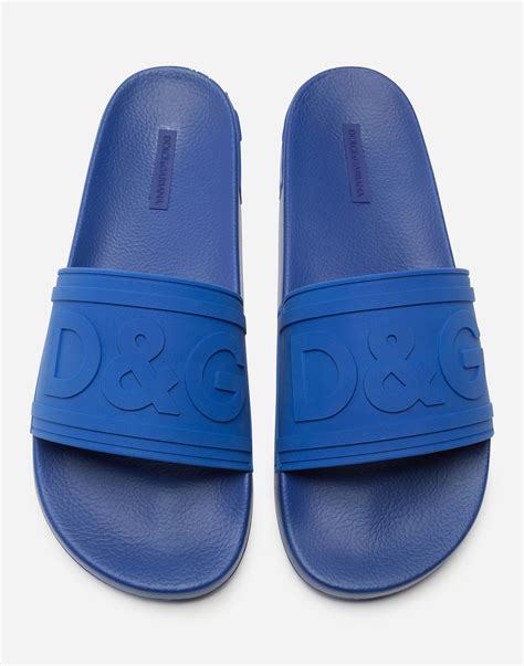 dolce gabbana mens slides|dolce and gabbana jelly sandals.